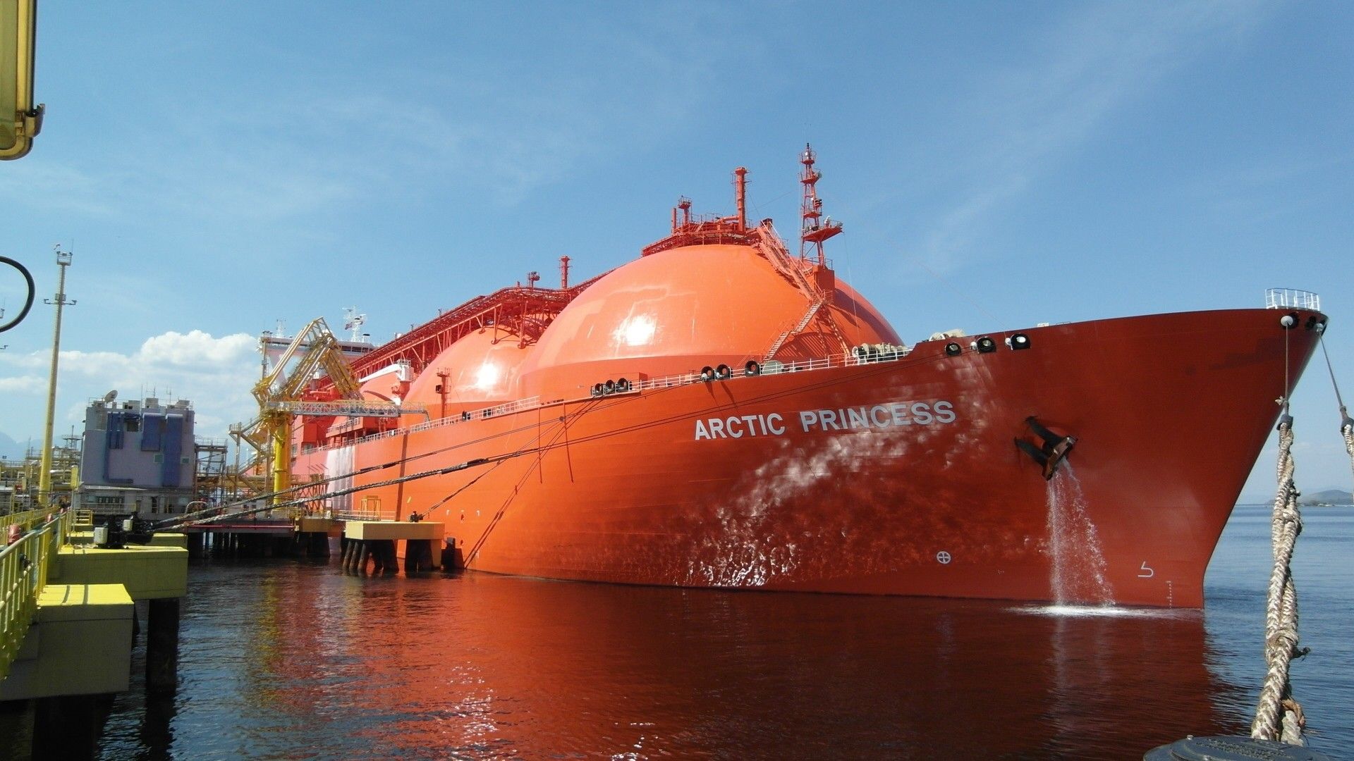 Braços de carga marítimos B0300 16IN Gás natural liquefeito Brasil